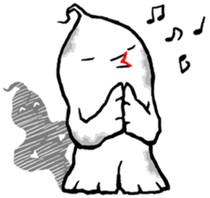 BARGE is ghost. 2 sticker #13425737