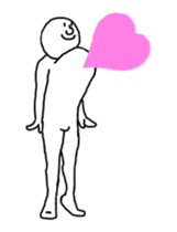 The person who moves very much sticker #13426903