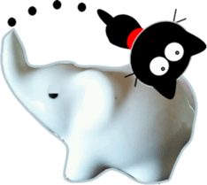 Friends of cute cat-12 sticker #13427156