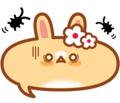 Rabbit -niu niu makes her debut! sticker #13427755