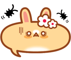 Rabbit -niu niu makes her debut! sticker #13427755