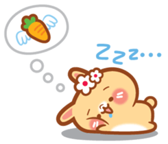 Rabbit -niu niu makes her debut! sticker #13427776