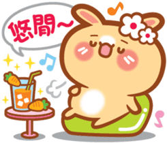 Rabbit -niu niu makes her debut! sticker #13427778