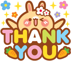 Rabbit -niu niu makes her debut! sticker #13427779