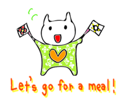 Phantasmagoric Cat-Dog : English edition sticker #13429215