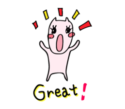 Phantasmagoric Cat-Dog : English edition sticker #13429222