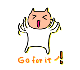 Phantasmagoric Cat-Dog : English edition sticker #13429233