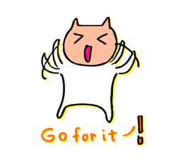 Phantasmagoric Cat-Dog : English edition sticker #13429233