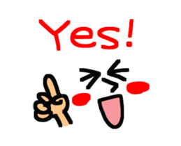 Big simple reaction 20. sticker #13429265