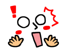 Big simple reaction 20. sticker #13429277