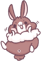 Bunny-Caramel sticker #13429396