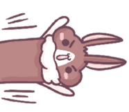 Bunny-Caramel sticker #13429397