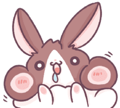 Bunny-Caramel sticker #13429406