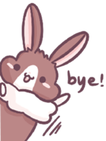 Bunny-Caramel sticker #13429407