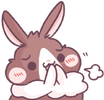 Bunny-Caramel sticker #13429414