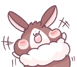 Bunny-Caramel sticker #13429417