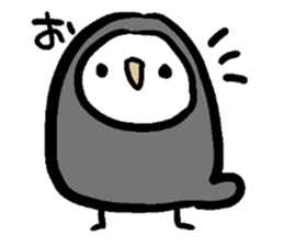 Mr. big owl sticker #13429566