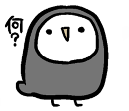 Mr. big owl sticker #13429578