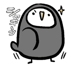 Mr. big owl sticker #13429591