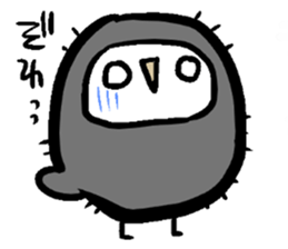 Mr. big owl sticker #13429592