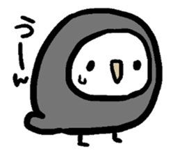 Mr. big owl sticker #13429596