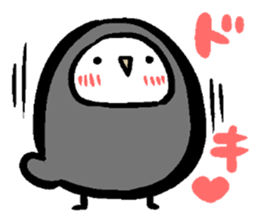 Mr. big owl sticker #13429603