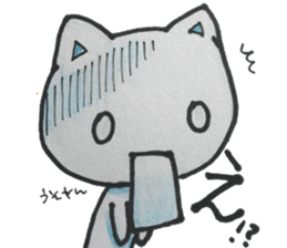 Laughing roughly CAT sticker #13430376