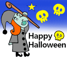 Witch Leslie lives in next door sticker #13430743