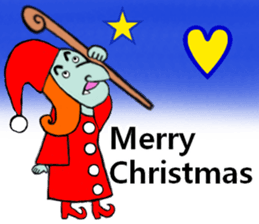 Witch Leslie lives in next door sticker #13430744