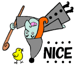 Witch Leslie lives in next door sticker #13430747