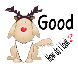 Every day with Golden Retriever 2nd. Eng sticker #13431999