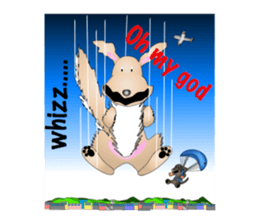 Every day with Golden Retriever 2nd. Eng sticker #13432013