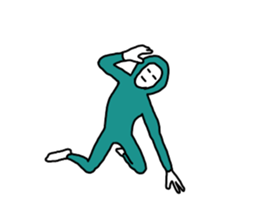 Useless Pose Sticker 2 sticker #13432108