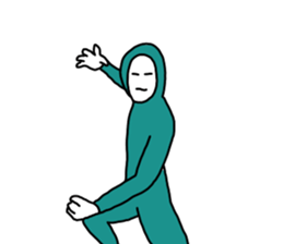 Useless Pose Sticker 2 sticker #13432110