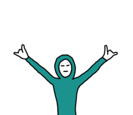 Useless Pose Sticker 2 sticker #13432111