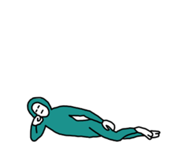 Useless Pose Sticker 2 sticker #13432115