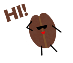 Funny coffee Boy sticker #13433708