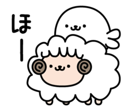 Hitsujitoazarashi sticker #13433854