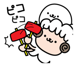 Hitsujitoazarashi sticker #13433859