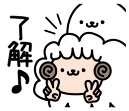 Hitsujitoazarashi sticker #13433860