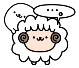 Hitsujitoazarashi sticker #13433862