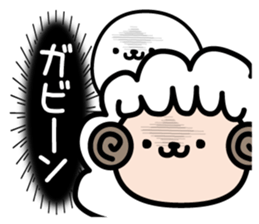 Hitsujitoazarashi sticker #13433863