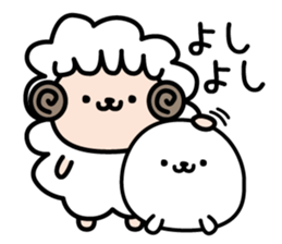 Hitsujitoazarashi sticker #13433864