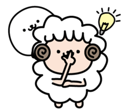 Hitsujitoazarashi sticker #13433869