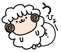 Hitsujitoazarashi sticker #13433870