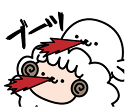 Hitsujitoazarashi sticker #13433872