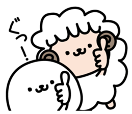 Hitsujitoazarashi sticker #13433873