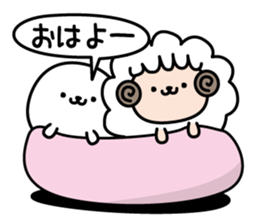 Hitsujitoazarashi sticker #13433875