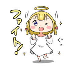 Feel free to use angel-chan sticker sticker #13434087