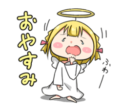 Feel free to use angel-chan sticker sticker #13434092